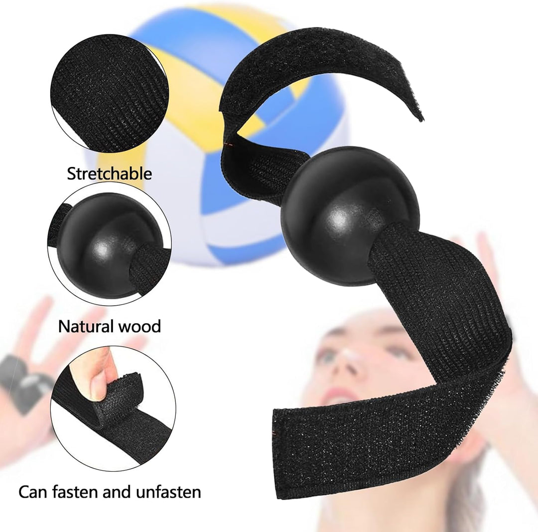 Aisny Volleyball Trainingsgeräte Set, Volleyball Zubehör Resistance Band Widerstandsgürtel Verstellb