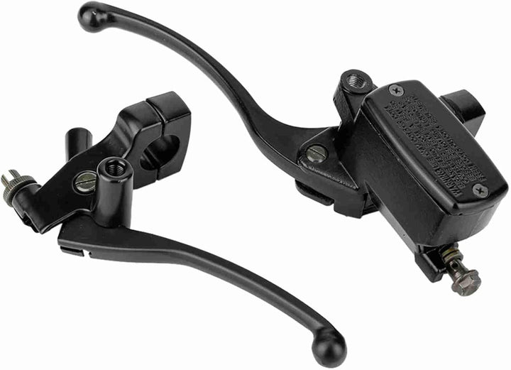 1 Set 1 "25mm Motor Handbremskupplung Hauptbremszylinder Bremspumpe Kupplungsabfälle Kompatibel mit