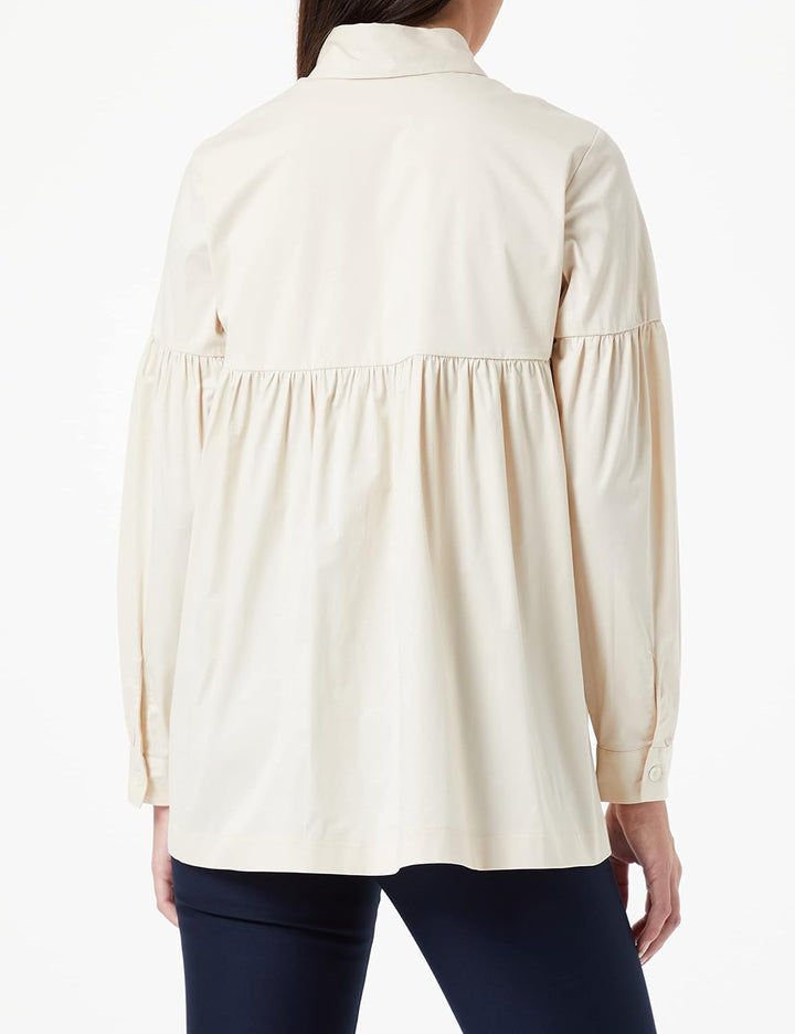 Seidensticker Damen Bluse - Fashion Bluse - Regular Fit - tailliert- Stretch - Hemd Blusen Kragen -