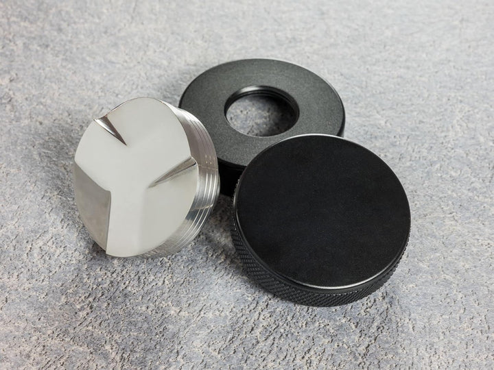 Buddy´s Bar - Barista Edition, Kaffeeverteiler/Leveler, Ø 58 mm Base, H: 3,5 cm, Nivellierwerkzeug f