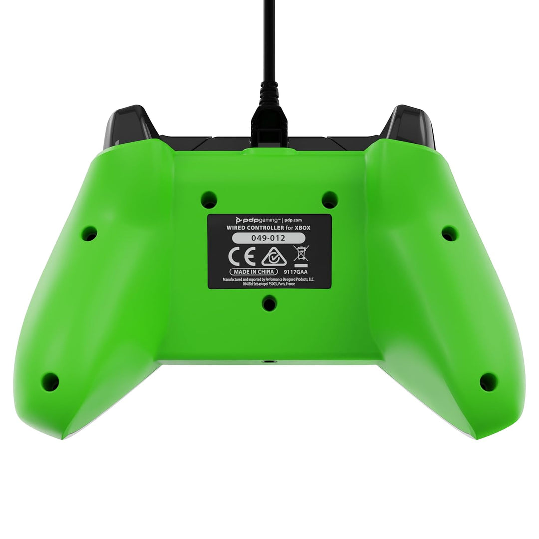 PDP verkabelt Controller Neon weiss für Xbox Series X|S, Gamepad, verkabelt Video Game Controller, G