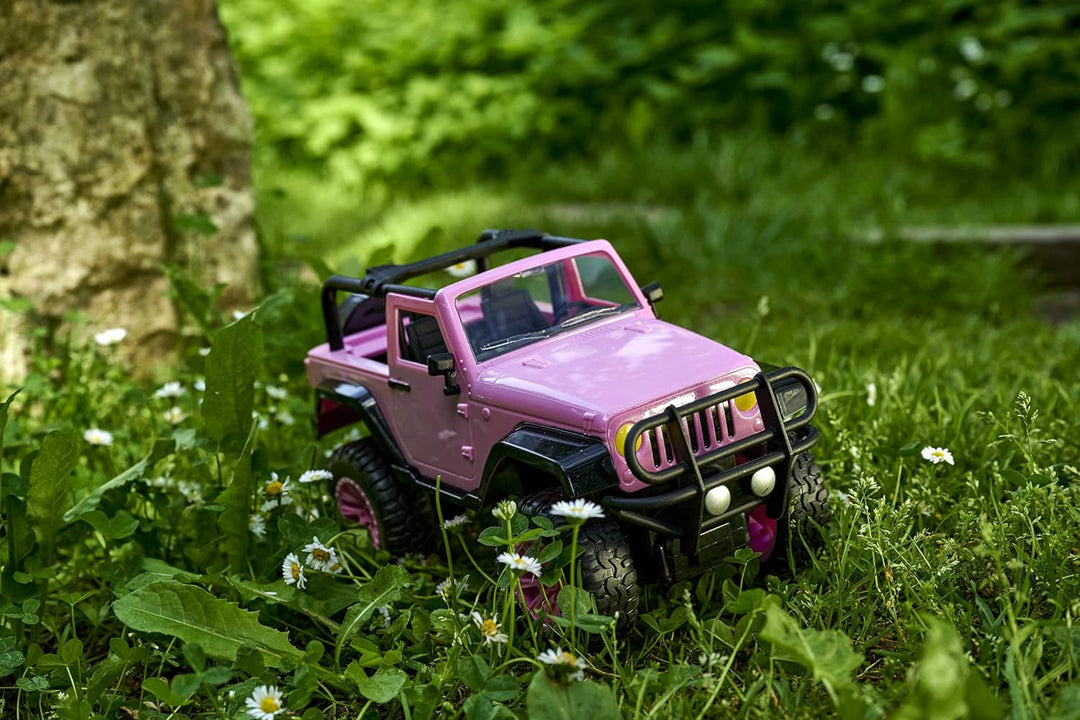 Dickie Toys – RC Girlmazing Jeep Wrangler – ferngesteuertes Auto, RC Auto, Spielzeugauto mit 2-Kanal