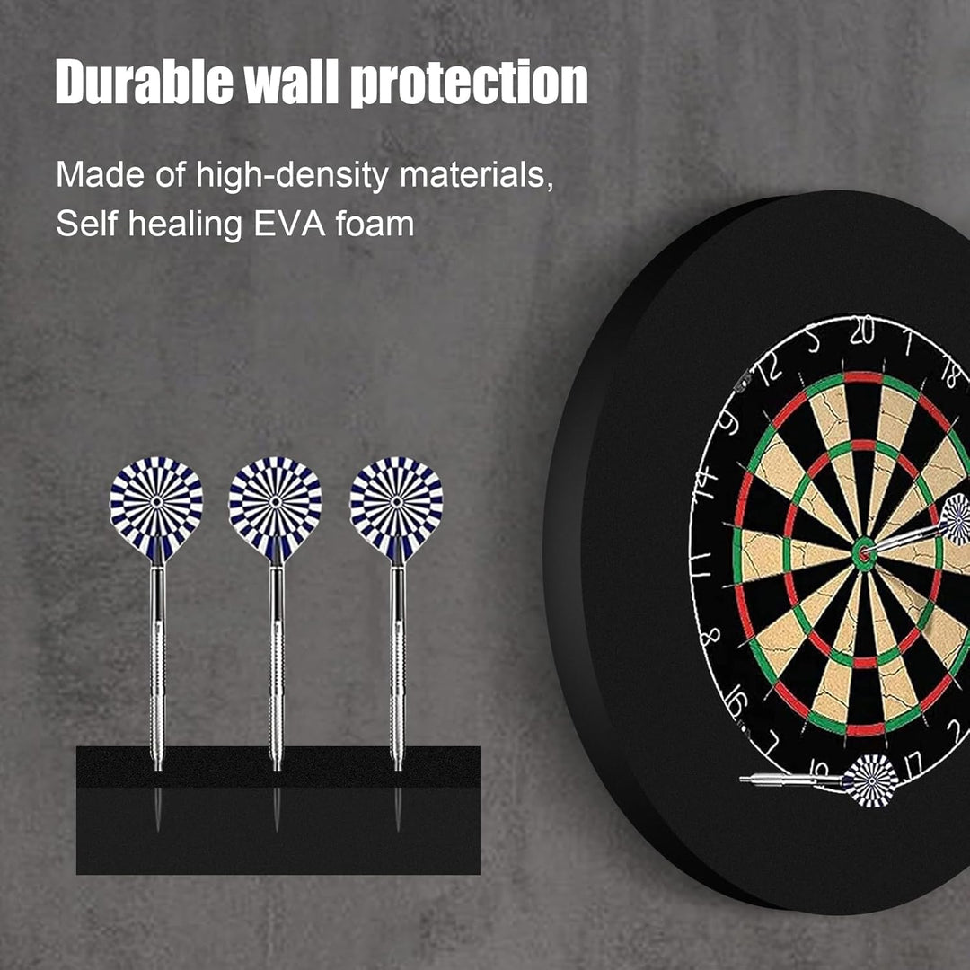 DingGreat Dartscheiben Surround für unterwegs,Leicht zu tragen,Wirksamer Schutz von Abnähern und Wän