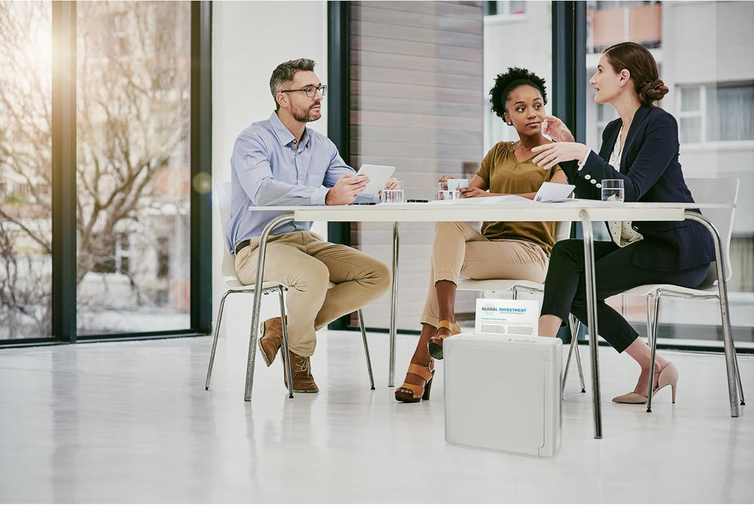 Peach PS500-15 Aktenvernichter Kreuzschreddern 74 dB 21 cm Schwarz