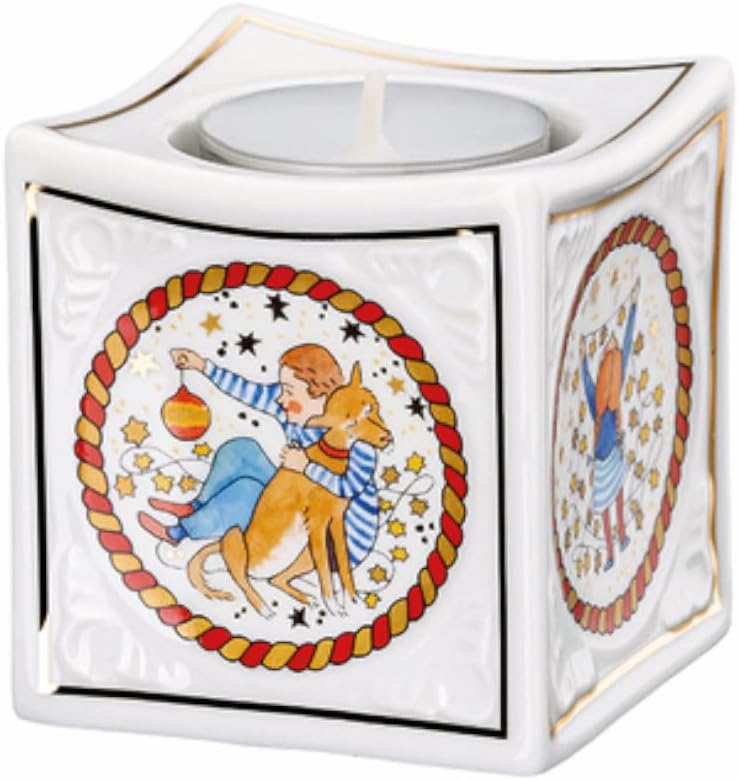 Hutschenreuther Porzellanlicht 2024-Weihnachtsleuchten 6,5 cm