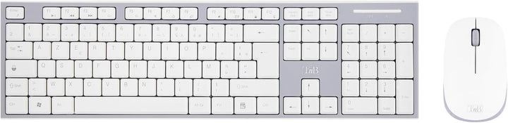 T'nB Ensemble Clavier - Souris sans fil Classy (Gris/Blanc)