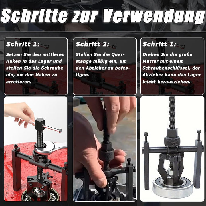 Tyafzzn Lagerabzieher, Innenlager Abzieher, Abzieher Werkzeug, Abzieher 3 Arm Werkzeug Klein, Lagera