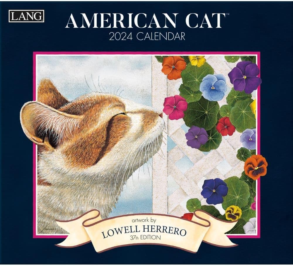 American Cat Wandkalender 2024, 2024
