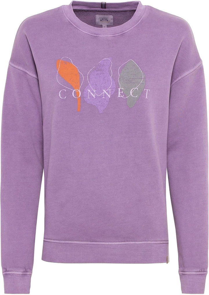 camel active Damen Pullover XL Lila, XL Lila