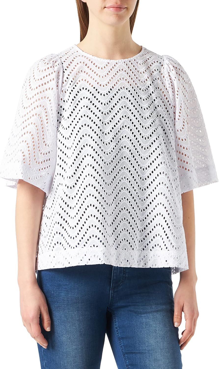 Seidensticker Damen Bluse 34 Egret, 34 Egret