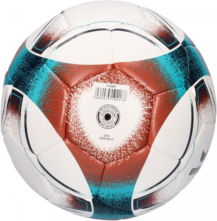 Erima Unisex – Erwachsene Hybrid Training Fussball 5 Steelblue/Orange, 5 Steelblue/Orange