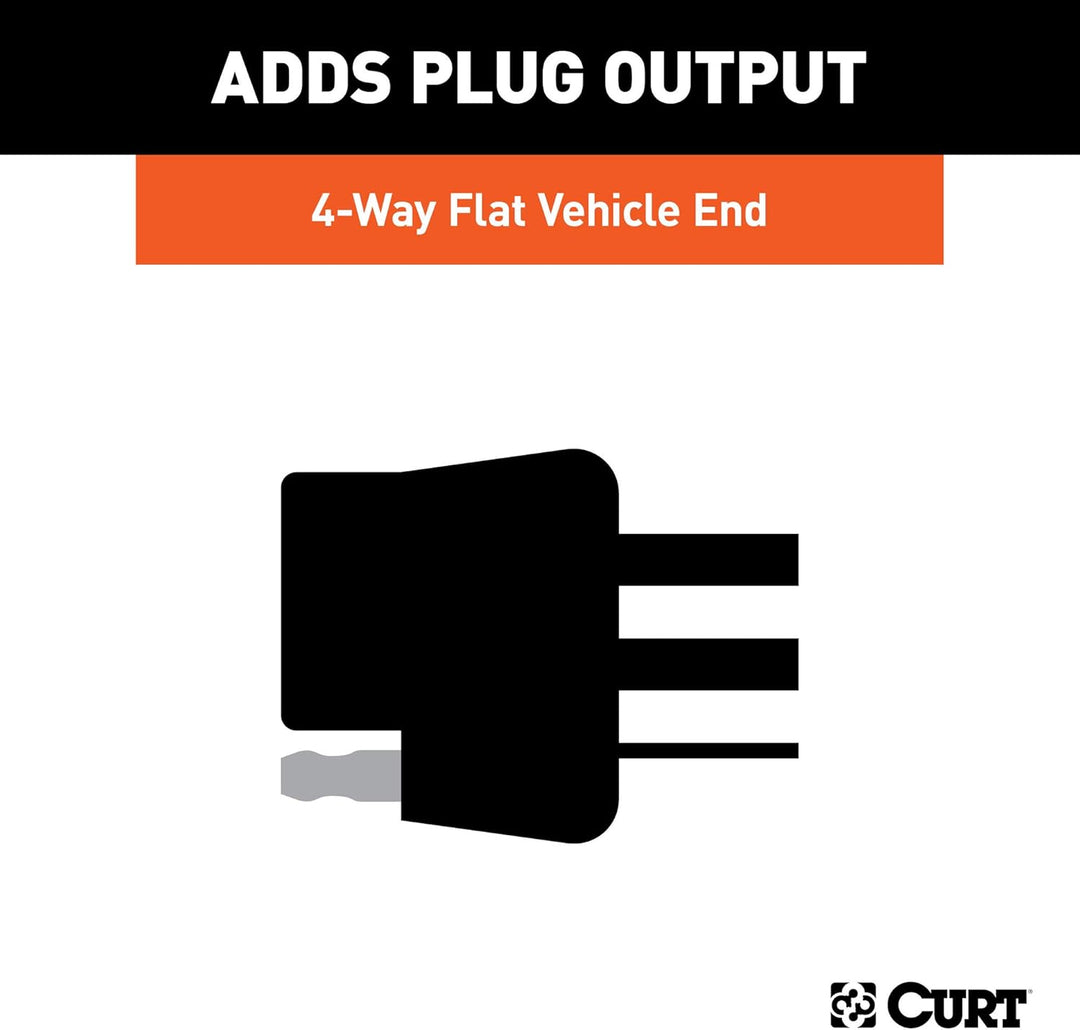 CURT MANUFACTURING INC. 55384 T-CONNECTOR