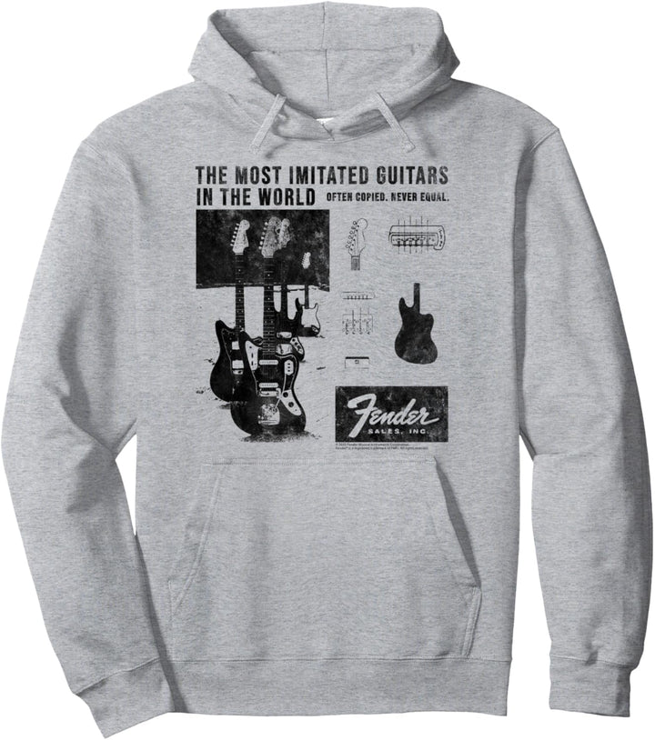 Fender The Most Imitated Guitars In The World Pullover Hoodie