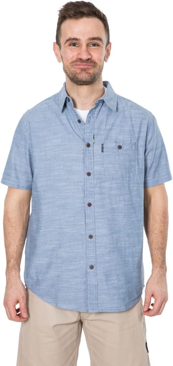 Trespass Herren Slapton P Shi Hemd M Dnm, M Dnm