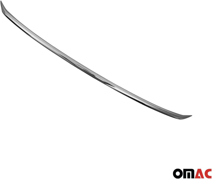 OMAC Chrom Edelstahl Kühlergrill Kompatibel mit Nissan Qashqai J11 FL 2017-2021 - 1 TLG Frontgrill S