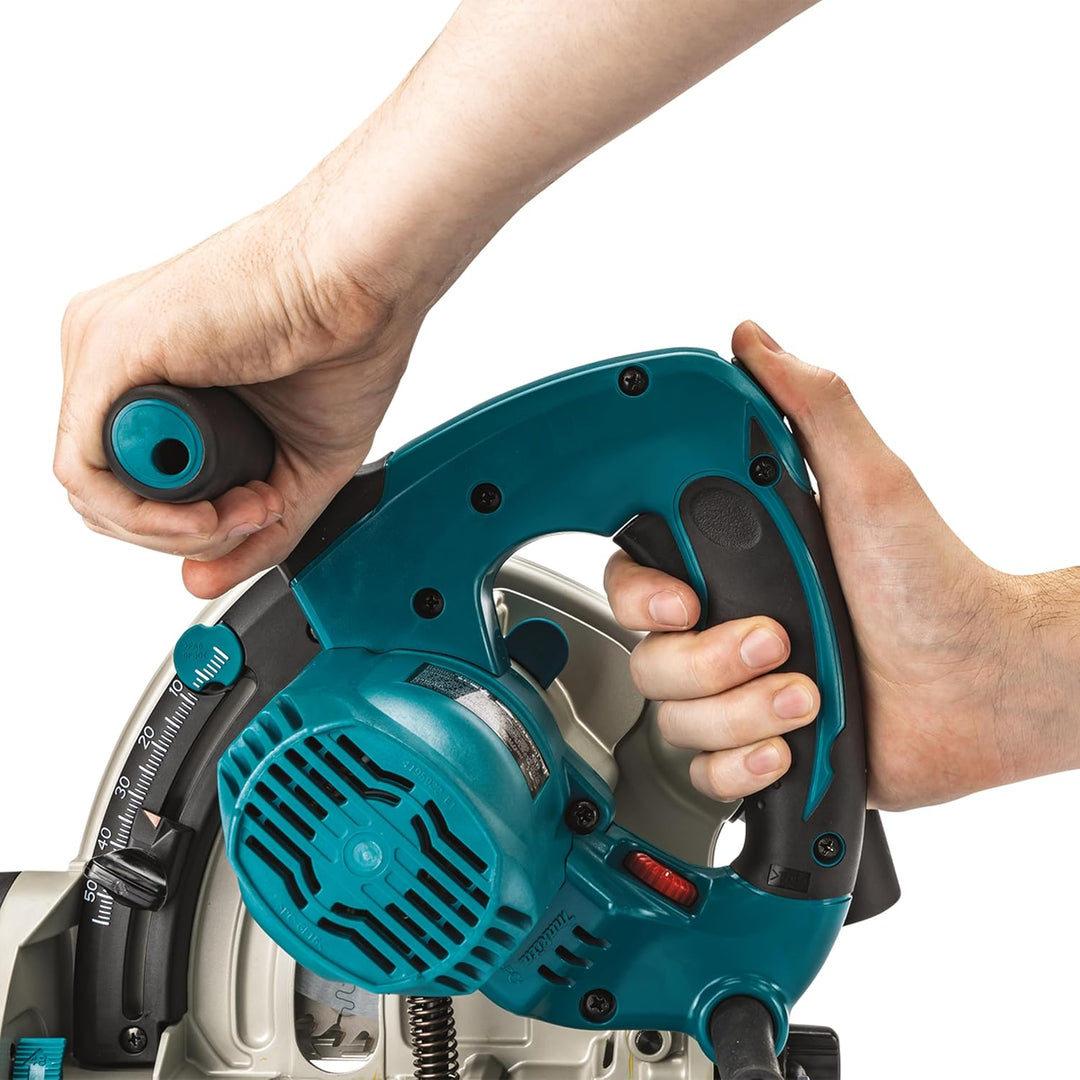 Makita Tauchsäge mit Führungsschiene und Makpac, SP6000J1 Single, Single