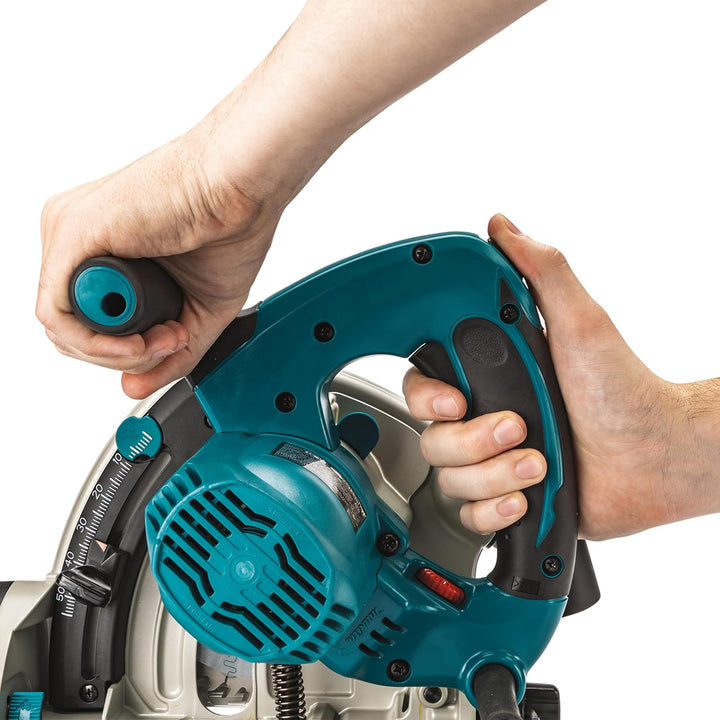 Makita Tauchsäge mit Führungsschiene und Makpac, SP6000J1 Single, Single