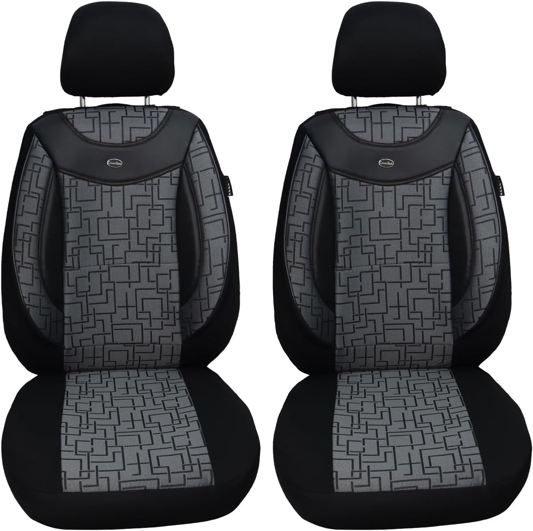 BREMER SITZBEZÜGE Mass Auto Schonbezüge kompatibel mit Toyota Auris E180 Fahrer & Beifahrer Set ab 2