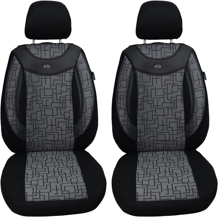 BREMER SITZBEZÜGE Mass Auto Schonbezüge kompatibel mit Toyota Auris E180 Fahrer & Beifahrer Set ab 2