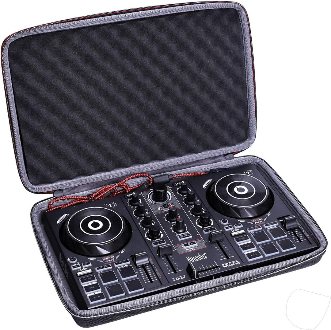 XANAD Schutzhülle für Hercules – DJControl Inpulse 200, Reise-Aufbewahrungstasche – Schwarz (graues