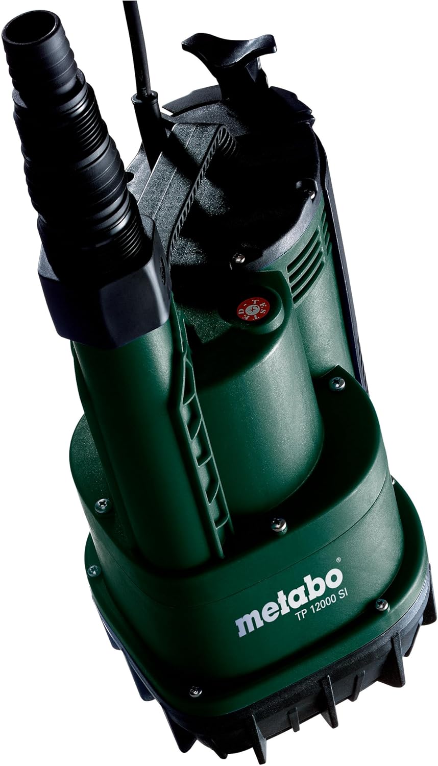 Metabo Klarwasser-Tauchpumpe TP 12000 SI (0251200009) Karton, Nennaufnahmeleistung: 600 W, Max. Förd