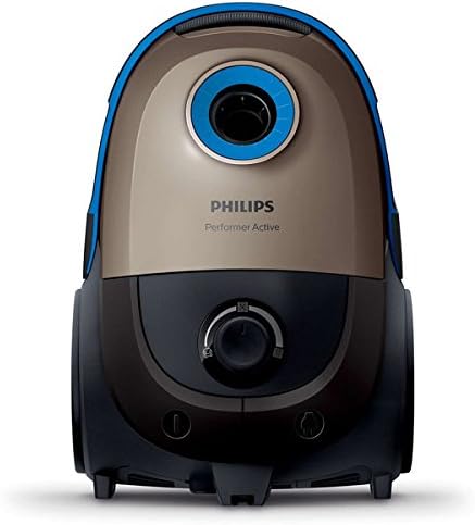 Philips 99,9 % Staubaufnahme, 900 W, Staubsauger mit Beutel FC8577/09 Kupfergrau 4 Liter TriActive+