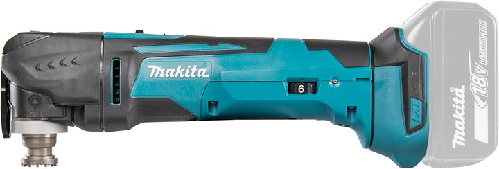 Makita DTM51Z Akku-Multifunk.Werkzeug 18,0 V (ohne Akku, ohne Ladegerät, ohne Zubehör), Blau, 1