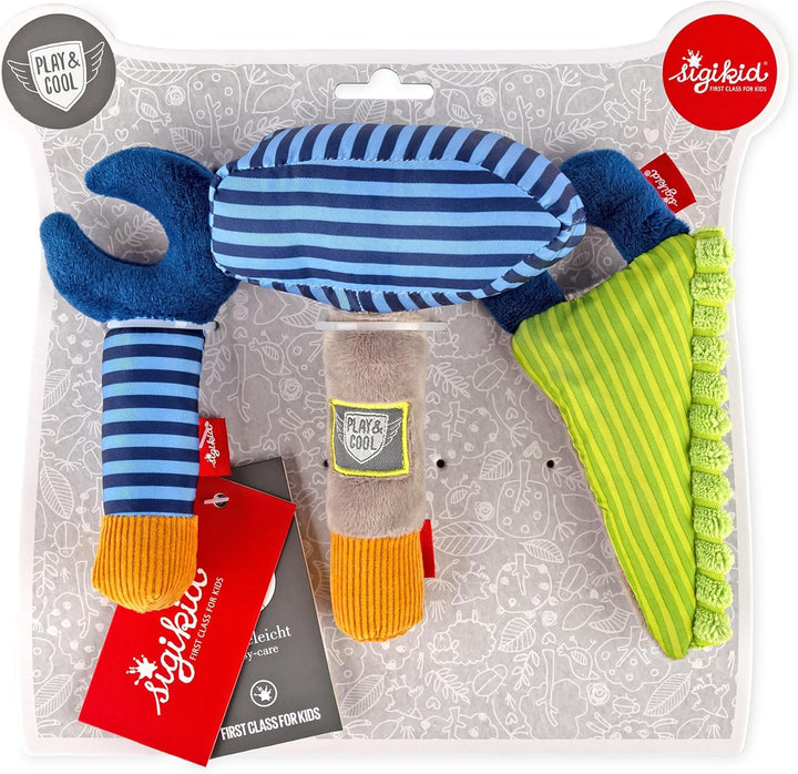 SIGIKID 41676 Greifling Werkzeug Set Play & Cool Mädchen und Jungen Babyspielzeug empfohlen ab Gebur