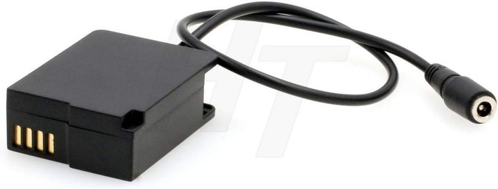 Dual USB DMW-BLC12 Dummy Akku DMW-DCC8 Netzteil für Panasonic Lumix DSLR G5 G6 G7 Kamera