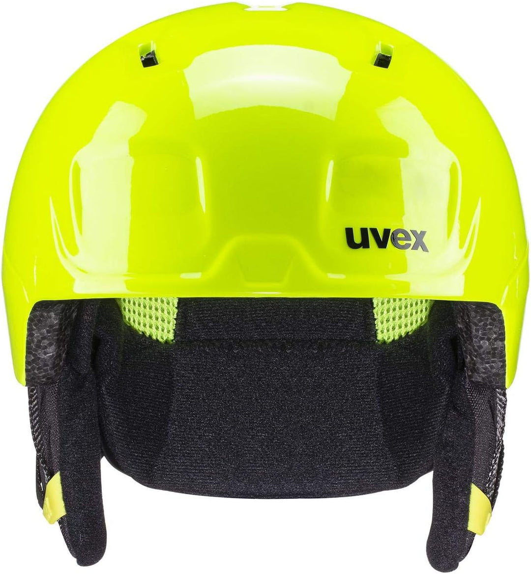 uvex heyya - Skihelm für Kinder - individuelle Grössenanpassung - optimierte Belüftung - apple green
