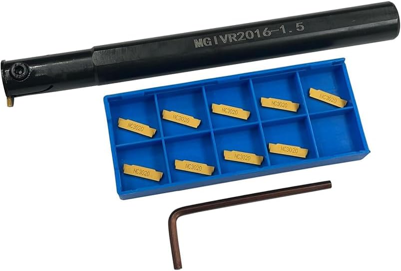 5/8" Nutenschneiden Werkzeug drechselwerkzeuge werkzeug MGIVR2016-1.5 Nut-Trennwerkzeug ,Und 11pcs M