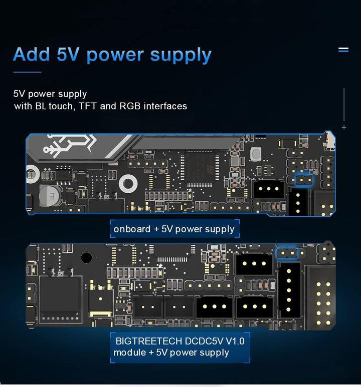 BIGTREETECH SKR Mini E3 V3.0 Steuerplatine Support TMC2209 Stepper Driver Upgrade 32Bit 3D-Drucker S