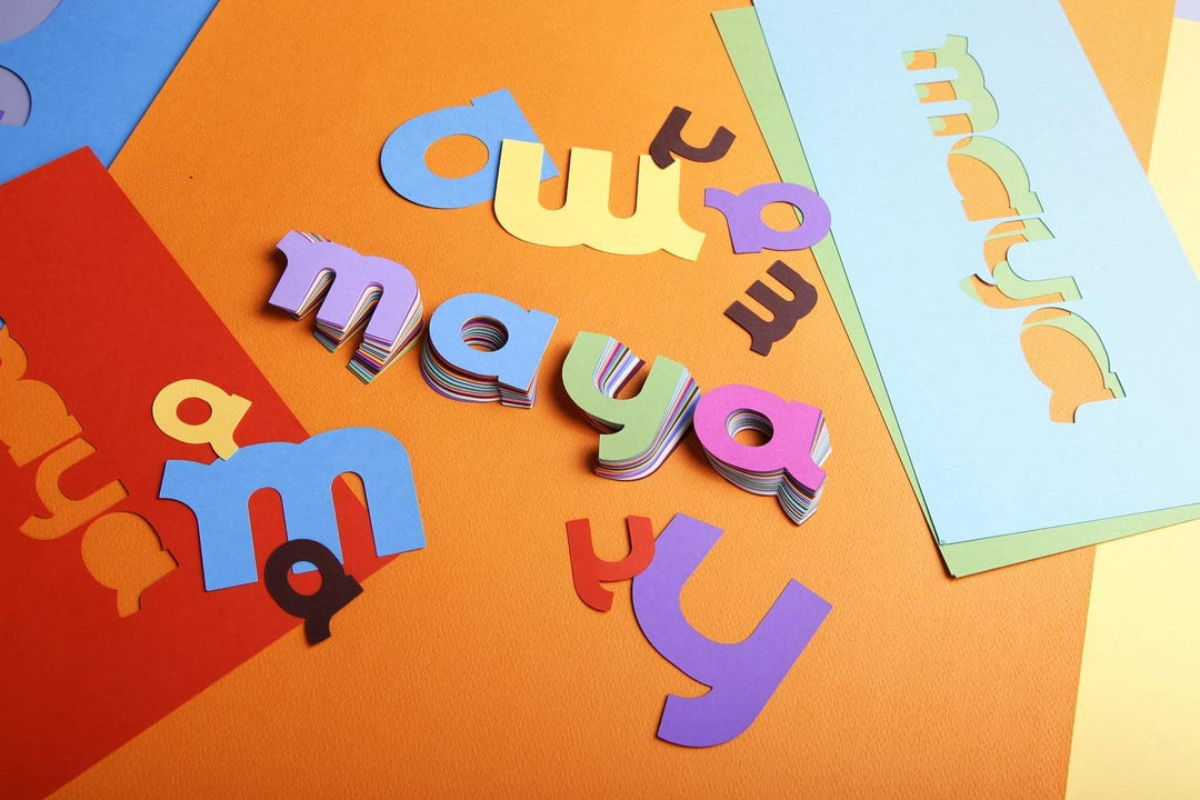 Clairefontaine 975550C Packung mit 25 Bastelkartons Maya, 185g, DIN A2, 42 x 59,4 cm, 1 Pack, schwar