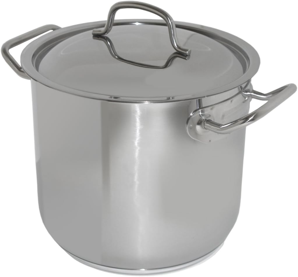 Baumalu - 340649, Edelstahl Kochtopf mit Deckel, 28 cm, INOX PROFFESSIONNAL 15 l, 15 l