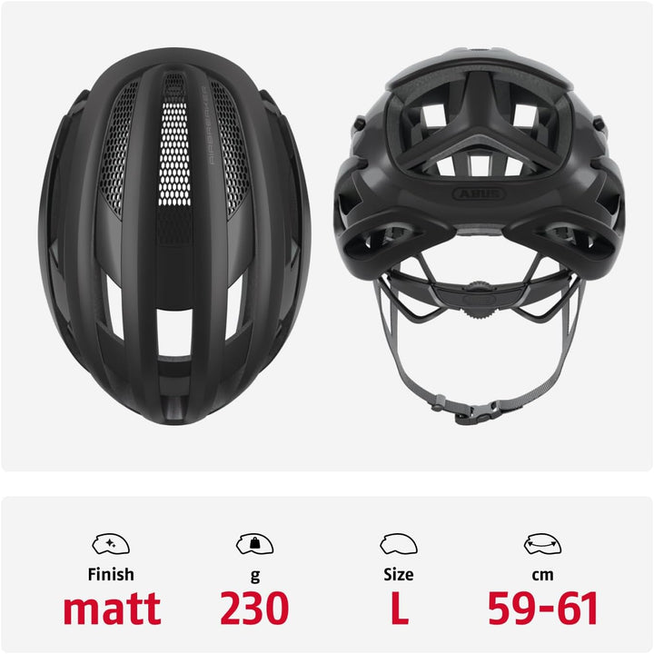 ABUS Rennradhelm AirBreaker - High-End Fahrradhelm für den professionellen Radsport - für Jugendlich