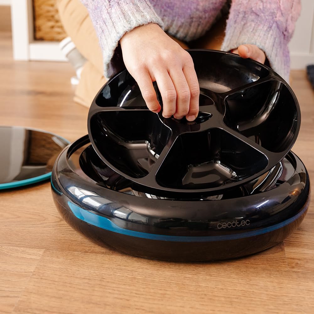 Cecotec Pumba 1600 Purrfect Meal Automatischer Futterspender für Haustiere, Fassungsvermögen 1,6 l,