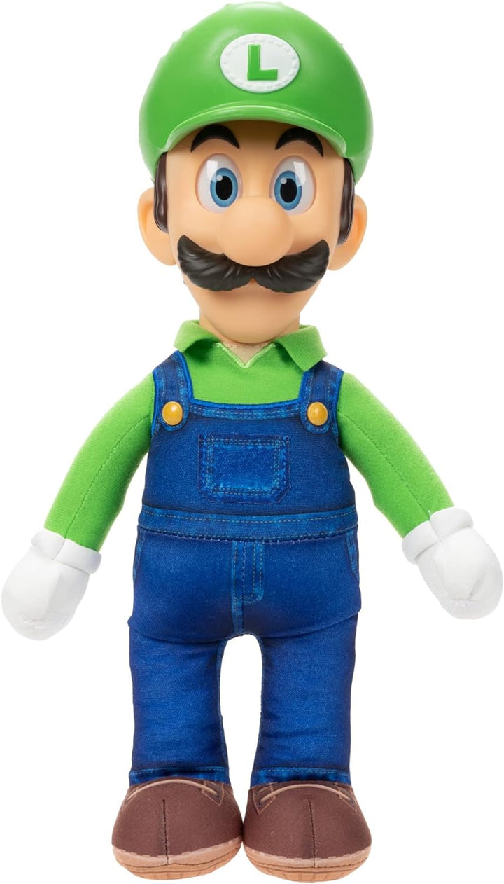 Nintendo Super Mario Movie 35cm Roto Plüsch - Luigi, Luigi