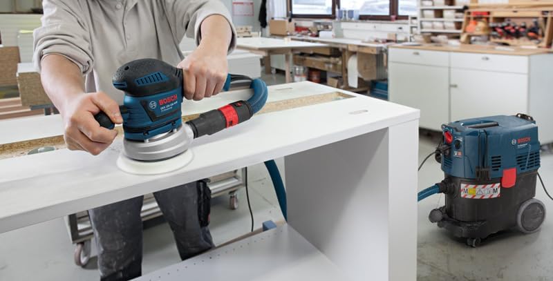 Bosch Professional Industriestaubsauger GAS 35 M AFC (1200 Watt, 35 L Behälter, 5 m Schlauch, im Kar