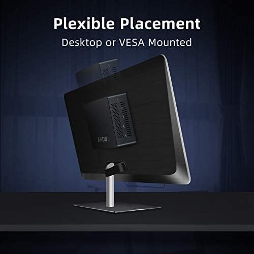 AWOW Mini PC Wi-10 Pro,Celeron J4125 mit 8GB DDR4/ NVMe M.2 256GB SSD 4K@60Hz, AK41 Desktopcomputer