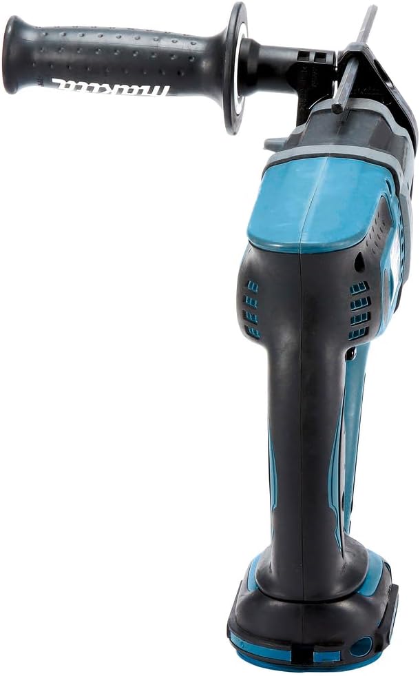 Makita Akku-Kombihammer f. SDS+ 18,0V im MAKPAC ohne Akku 1,5 Ah, ohne Ladegerät, DHR202ZJ, Blau, Si