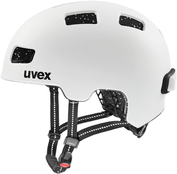 Uvex City 4 Fahrrad Helm matt weiss 2024 58-61 cm, 58-61 cm
