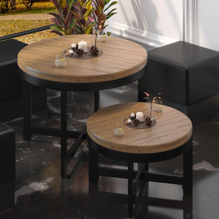 GGMMÖBEL Orlando | Tischgestell für Couchtisch | Tischbeine | Stahl | Tischfüsse | Grösse: Ø 68,5 |