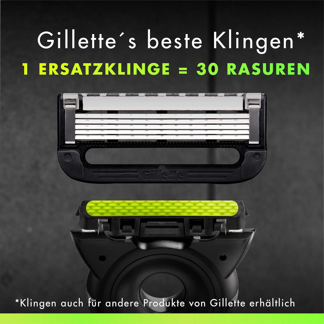 Gillette Labs Rasierklingen für Männer, 5 Original Ersatzklingen, Klingen für Herren Kompatibel mit