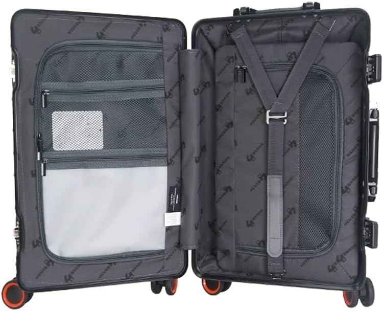 Bowatex National Geographic Handgepäck Koffer Trolley Schwarz 54 cm klein