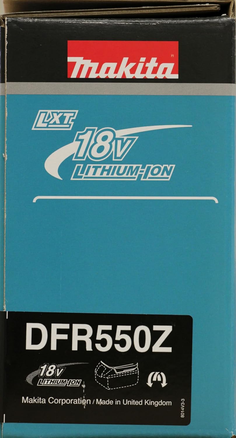 Makita DFR550Z Akku-Magazinschrauber 25-55mm 18 V (ohne Akku, ohne Ladegerät) ohne Akku, ohne Ladege