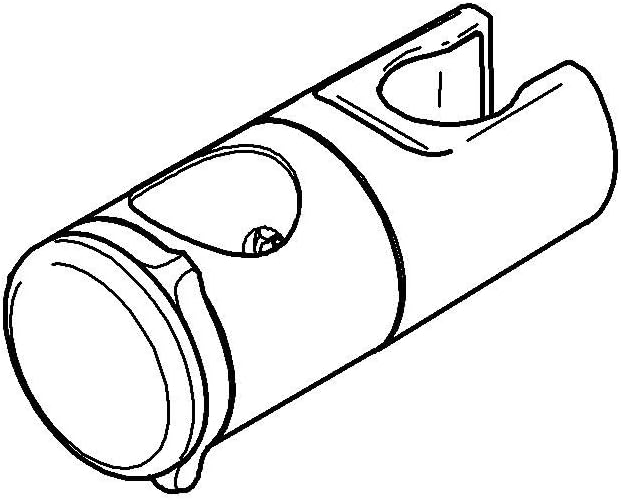 GROHE Relexa Plus - Brausegleiter mit Metallhülse (für Brausestange 28 620 000 / 28 621000, Ø 28 mm,