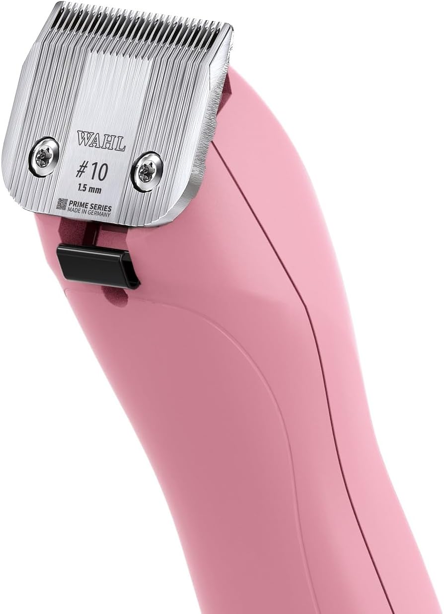 Rotschopf24 Edition incl. Tasche: Profiline Hunde Schermaschine KM2 pink, 45 Watt Power, 2 Speed. 44