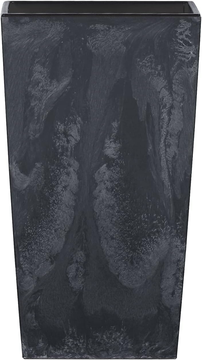 Deuba Blumentopf 49L 61x32,5x31,5cm Betonoptik Inkl. Einlegeboden Indoor Outdoor Blumenkasten Pflanz