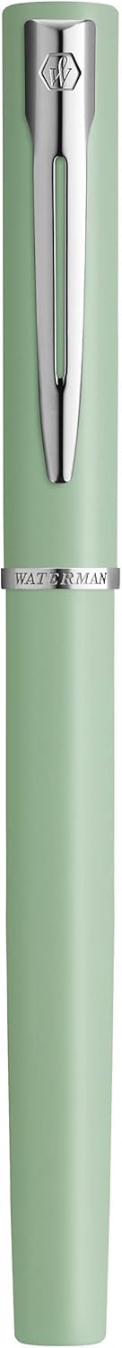 Waterman Allure Füller | Pastell-Mint Green | Füllfederhalter mit feiner Feder | Blaue Tinte | Gesch