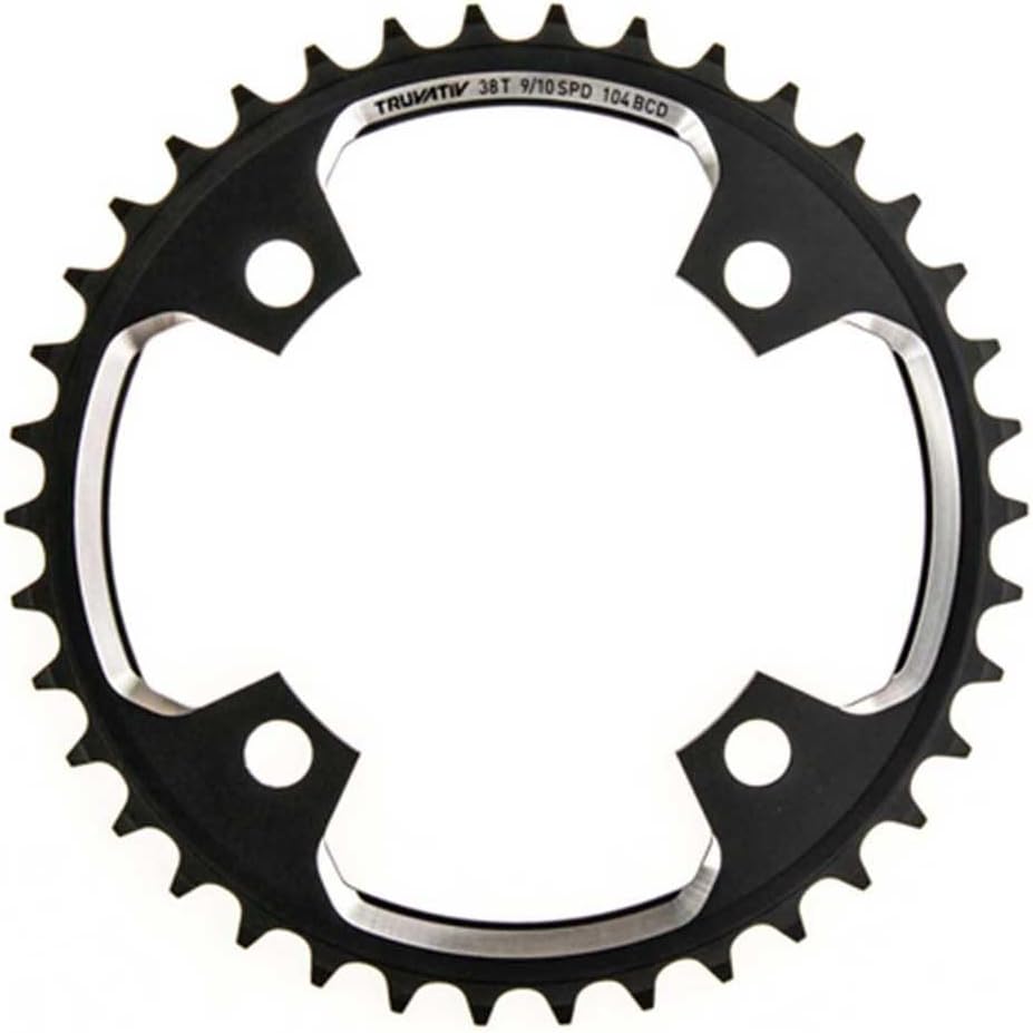 Truvativ Kettenblatt DH 34T 4 Bolzen 104 mm BCD X0DH Alu Blast schwarz 1x10, 11.6215.188.380 MTB X0